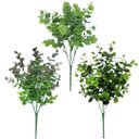 Ver imagem 7 de Kit 3 Folhagens de Eucalipto Permanente 30cm Verde Mescla e Verde com Lilás Prime