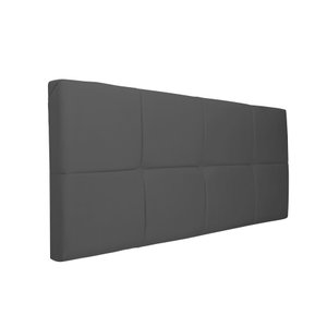 Painel Cabeceira Casal 1,40cm Cinza