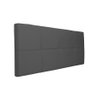 Painel Cabeceira Casal 1,40cm Cinza - 1