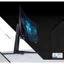 Ver imagem 2 de Monitor Samsung C27G75Tqsl 27 240Hz 1Ms Dp/HDMI/USB