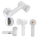 Ver imagem 3 de Escova de Limpeza Elétrica Giratória 6 em 1 Recarregável Usb