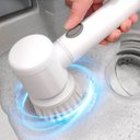 Ver mais imagens de Escova de Limpeza Elétrica Giratória 6 em 1 Recarregável Usb