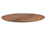 Tampo de Madeira Redondo para Mesa de Jantar 1,70m com Borda Natural Tatu Bola Móveis Pau Ferro - 1