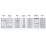 KIT CLOSET MODULAR M73.2021.B M101,110,111,112,113,114,115 MUNDI MOVEIS - 6