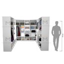 Ver imagem 5 de KIT CLOSET MODULAR M73.2021.B M101,110,111,112,113,114,115 MUNDI MOVEIS