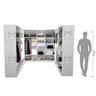KIT CLOSET MODULAR M73.2021.B M101,110,111,112,113,114,115 MUNDI MOVEIS - 5