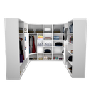 Ver imagem 1 de KIT CLOSET MODULAR M73.2021.B M101,110,111,112,113,114,115 MUNDI MOVEIS