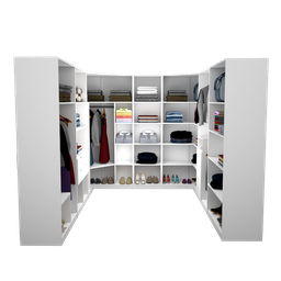 KIT CLOSET MODULAR M73.2021.B M101,110,111,112,113,114,115 MUNDI MOVEIS - 1