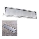 Ver imagem 1 de Ralo Linear Oculto 20cm Inox Banheiro Lavabo Invisivel Anti Odor Anti Inseto Seguro Resistente Higie