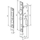 Ver imagem 2 de Fechadura Porta Correr 1065 Externa Bico Papagaio Cromado