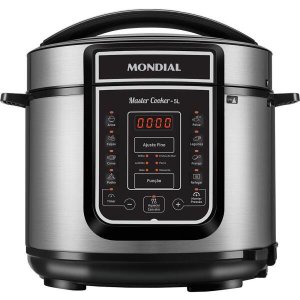Panela De Pressão Elétrica Mondial 5L Master Cooker 220V