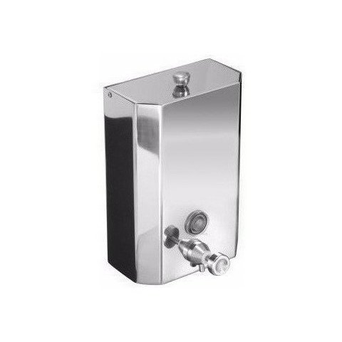 Saboneteira 2 Litros Em Aço Inox 304 Sem Fechadura