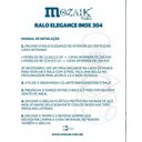 Ver imagem 6 de Ralo Inox Elegance Escovado 17,5cm x 17,5cm para Cx de 150Mm