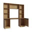 Ver imagem 5 de Mesa de Costura com Estante e 2 Portas para Ateliê 180cm Multimóveis MP6112 Madeirado