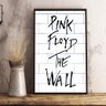 Quadro Pink Floyd The Wall Capa Disco Cd Álbum Rock A4 - 1