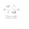 Kit Acessório Para Banheiro Inox 6 Peças - 1