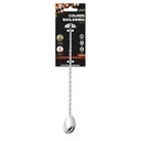Ver imagem 1 de Colher Bailarina Aço Inox Ponta Dupla Disco Macerador 26cm - Yazi