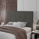 Ver imagem 7 de Cabeceira Cama Box Casal King Size Luana 193cm Veludo Cinza - Abmaza