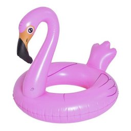 Boia Jumbo Flamingo 115 Cm Piscina Dm Toys - 1 Boia Jumbo Flamingo 115 Cm Piscina Dm Toys - 1