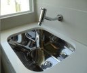 Ver imagem 4 de Tanque Monobloco 30l Aço Inox 304 Acetinado/polido 53x43 X23cm - Inox Polido
