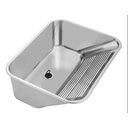 Ver imagem 1 de Tanque Monobloco 30l Aço Inox 304 Acetinado/polido 53x43 X23cm - Inox Polido