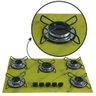 Cooktop 5bocas Ultra Chama 127/220v Marmo Amarelo - 4