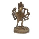 Ver imagem 2 de Escultura Deusa Kali de Bronze 16 Cm