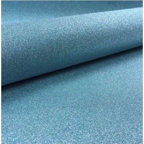 Papel Contact Adesivo Glitter Azul 10m