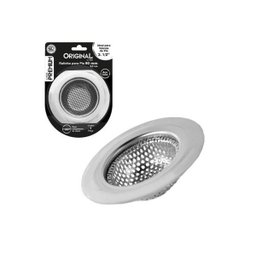 Ralo de Inox para Pia Grande Premium 9cm de Ø na Cartela - 1