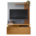 Ver imagem 1 de Rack Painel Home 136cm Para TV 60 Polegadas Chicago Lukaliam Tauari/Cinza