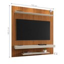 Ver imagem 2 de Painel Kaleb para TV com Prateleira Ripado Off White