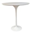 Ver imagem 2 de Mesa Lateral Tulipa Saarinen Redonda 41 cm Laqueada - Branco