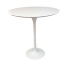 Ver imagem 1 de Mesa Lateral Tulipa Saarinen Redonda 41 cm Laqueada - Branco