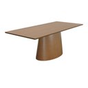 Ver imagem 1 de Mesa de Jantar Roma Retangular 180x90cm - Amêndoa - Tampo 180x90cm Laminado Cinamomo
