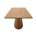 Ver imagem 4 de Mesa de Jantar Roma Retangular 180x90cm - Amêndoa - Tampo 180x90cm Laminado Cinamomo