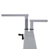 Mesa Ergonômica com Regulagem de Altura e Tampos 120x45 e 120x35cm - Amadeirado - 7