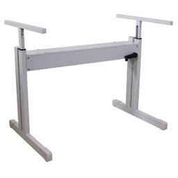 Mesa Altura Regulável Ergonômica para Home Office com Tampo 120x80 - Branco - 4