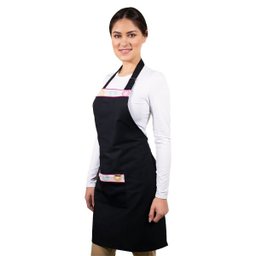 Avental de Cozinha com Bolso Corpo Inteiro Estampa Cupcake - Preto/Cupcakes - Único - 2
