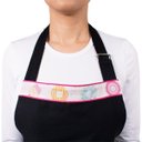 Ver imagem 3 de Avental de Cozinha com Bolso Corpo Inteiro Estampa Cupcake - Preto/Cupcakes - Único