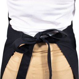 Avental de Cozinha com Bolso Corpo Inteiro Estampa Cupcake - Preto/Cupcakes - Único - 5