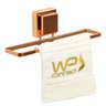 Kit Banheiro 5 Peças Rosé Gold Banheiro Acessórios Ventosa - 3