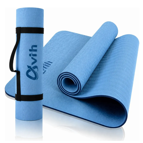 Tapete Yoga Colchonete Ginastica Pilates 180x62cm Avith Macio