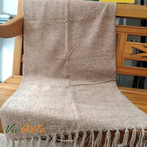 Manta Chenille (Sofá 2 Lugares) 1,15x1,80 Areia