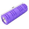 Rolo Massagem Foam Roller Miofascial Crossfit Yoga Roxo - 2