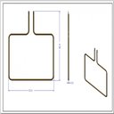 Ver imagem 3 de Kit Resistência Superior para Fornos Embutir 127v 5 peças