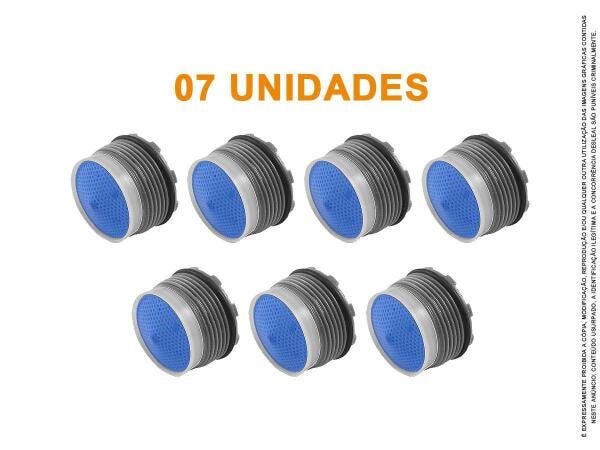 Kit 7 Un Arejador Econômico Embutido M18,5 Docol+Chave Idral - 2