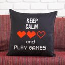 Ver imagem 4 de Kit com 4 Capas para Almofadas Decorativas Gamer Jogos