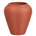 Ver imagem 2 de Vaso de Fibra de Vidro Bali U 71cm Grande Terracota Fosco