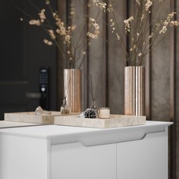 Sapateira Hall Flow: Branco - 2