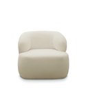 Ver imagem 3 de Conjunto Sala de Estar Decorativo Charlote 1 Poltrona Namoradeira 150cm 1 Poltrona Base Fixa com Puf